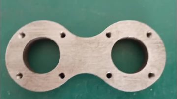 8-shaped stainless steel fixing plate