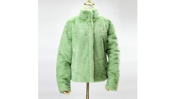 faux fur long sleeves