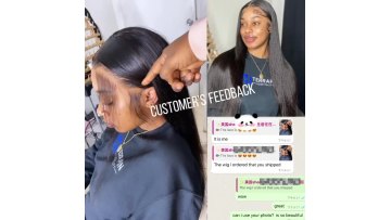 Top quality transparent lace wig human hair hd lace frontal wig silk straight wave raw virgin Brazilian hair front lace wig1