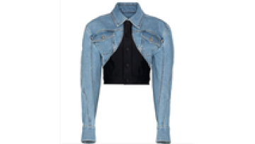 Custom Motorcycle Short Jeans Jacket for Women Stylish Denim Jackets for Ladies1
