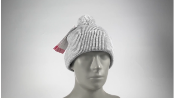 beanie hat with pom