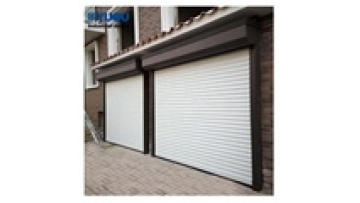 Electric Perforated Aluminum Shutter Roll-Up Garage Door for Workshops1