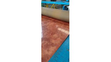 Corten pattern aluminum