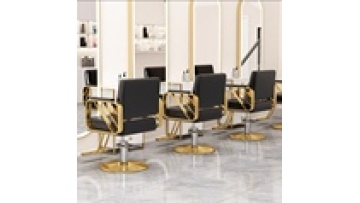 Free sample Wholesale Lifting rotating stainless steel PU leather swivel beauty salon hair cutting styling barber chair1