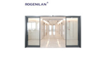 Rogenilan Heavy Duty Induction Door Kit Glass Electric Smooth Door Track Automatic Induction Commercial Door1