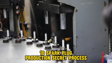 How does 1D spark plug stand out with its hardcore craftsmanship from raw materials to finished products?