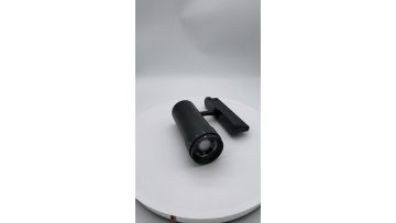 Three-wire zoom guide spotlights (rotary dimming)
