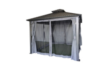 Wholesale Portable Waterproof Zinc Coating Pavilion Shades Aluminum Gazebo Canopy1