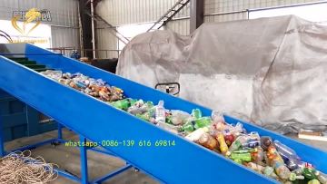  plastic films baler machine