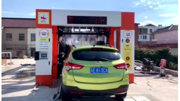 2022 hot sale electric type tunnel car wash machine with 7 brushes1