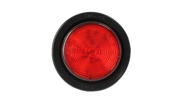 12v-24v Red Amber White 2.5_ Inch Round Led Truck Trailer Pickup Side Marker Light 2.5 Fog Light  