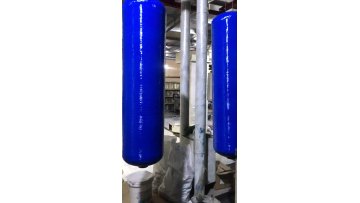 Frp tank winding machine industrial sand filter ta