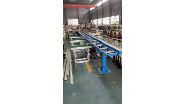 Rolling shutter door machine