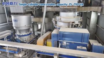 Single-cylinder cone crusher