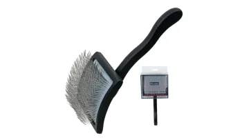 Hot Sale Reusable Professional Pet Grooming Brush for Dogs and Cats Long Handle Wood Pet Grooming Brush1