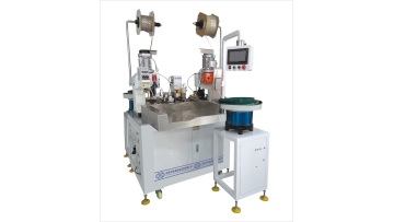 JH-7701SH Fully Automatic Dual-End Crimping with Dual-End Boot Insertion Machine