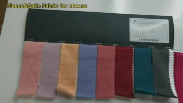 Soft fleece dying CVC cotton polyester materials French terry solid knit clothes brush fleece fabric for hoodie and sweater1