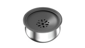 ONE PET Floating stainless steel cat bowl splash proof pet water dispenser splash proof stainless steel dog bowl1