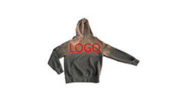 Custom your own logo 100% Cotton French Terry Vintage fader  Hoodie Customize High Quality Acid Wash1