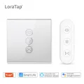 Tuya Smart Life WiFi Roller Shutter Curtain Switch Silver Color Remote Control Electric Blinds Google Home Aelxa Smart Home