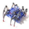 DIY Assemble Intelligent Electric Spider Robot Toy Educational DIY Kit Hot Selling Assembling Building Puzzle Toys High Quality