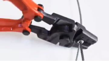 Red aluminum sleeve wire crimping