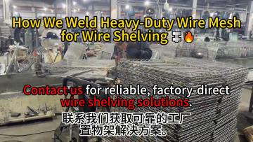 strong wire mesh decking for wire shelving