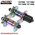 ARC Rainbow Hub Mult Color Hub Bike Bicycle Hub Taiwan NBK Bearing Hub 32 Holes QR Thru Mountain Bike Hub Bicycle Wheel Parts