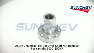 Universal Tool For Drive Shaft Nut Remove