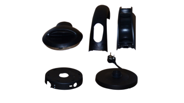 Injection molds for sports machine housings