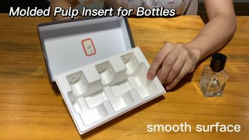 ECO friendly Molded pulp inner tray  for nail polish packaging1