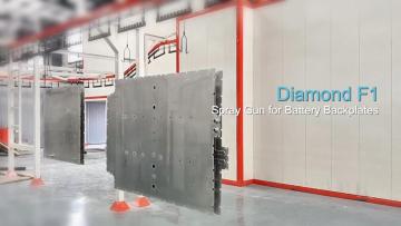 Diamond F1 Spray Gun for Battery Backplates