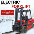 4 Wheel 2ton 2.5ton 3 Ton Electric Forklift