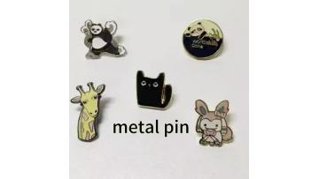 metal lapel pin