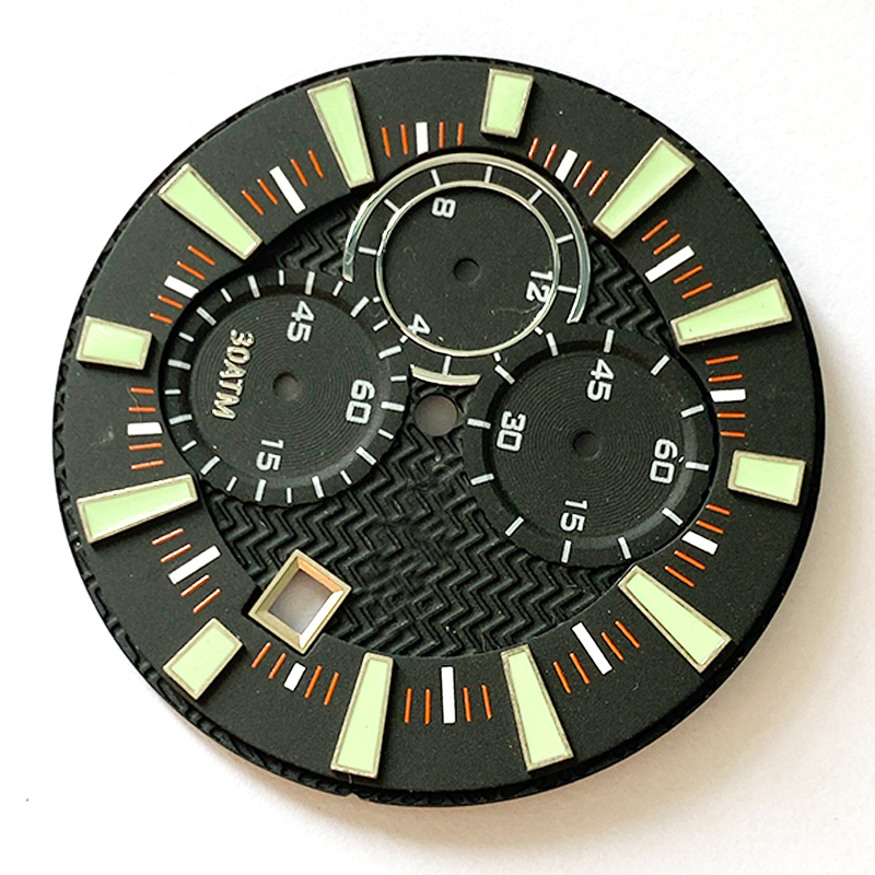 Tachymeter watch dial