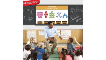 Promotion! ! ! Teaching Classroom 4K LCD Display 85 86 Inch Touch Screen Interactive Smart Board Nano Blackboard1