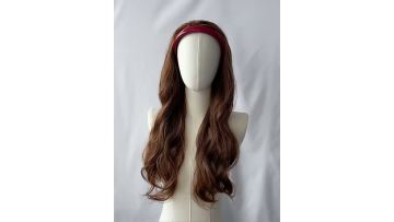 Big wave long hair wig video