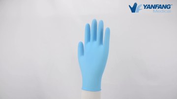 Wholesale Powder Free Promotion Food Grade Home Gloves Dental Household Nitrile Gloves1