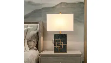 Elegant Marble Table Lamp for Living Room and Bedroom Decor1