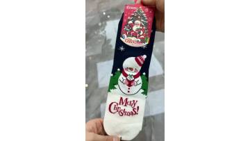 Women's Christmas mid-calf socks