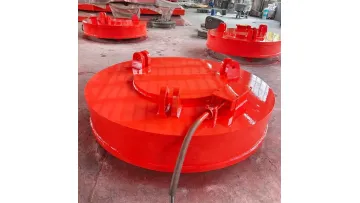 2 Ton Circular Type Eot Crane Electro Lifting Magnet for Steel Scrap1
