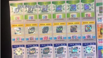 series number QR code
