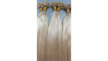 itip extension hair remy Brazilian 100% Human Hair Double Drawn Italian Keratin I Tip Hair Extensions wholesale1