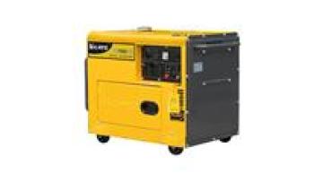 5.5KVA small mobile quiet diesel electric generator DG7500SE1