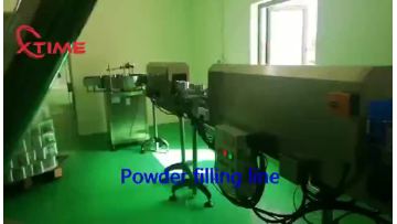 400g Egg powder Meringue powder Single auger filling sealing machine canning line for 401# tin can1