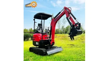 Compact Mini Garden Home 1 Ton 1.2 Ton 1.5 Ton 1.8 Ton 2 Ton 3.5 Ton EPA Diesel Japan Engine Farm Swing Boom Track Extension Micro Small Excavator1
