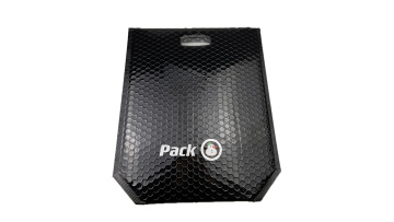 black foil cooler thermal bag