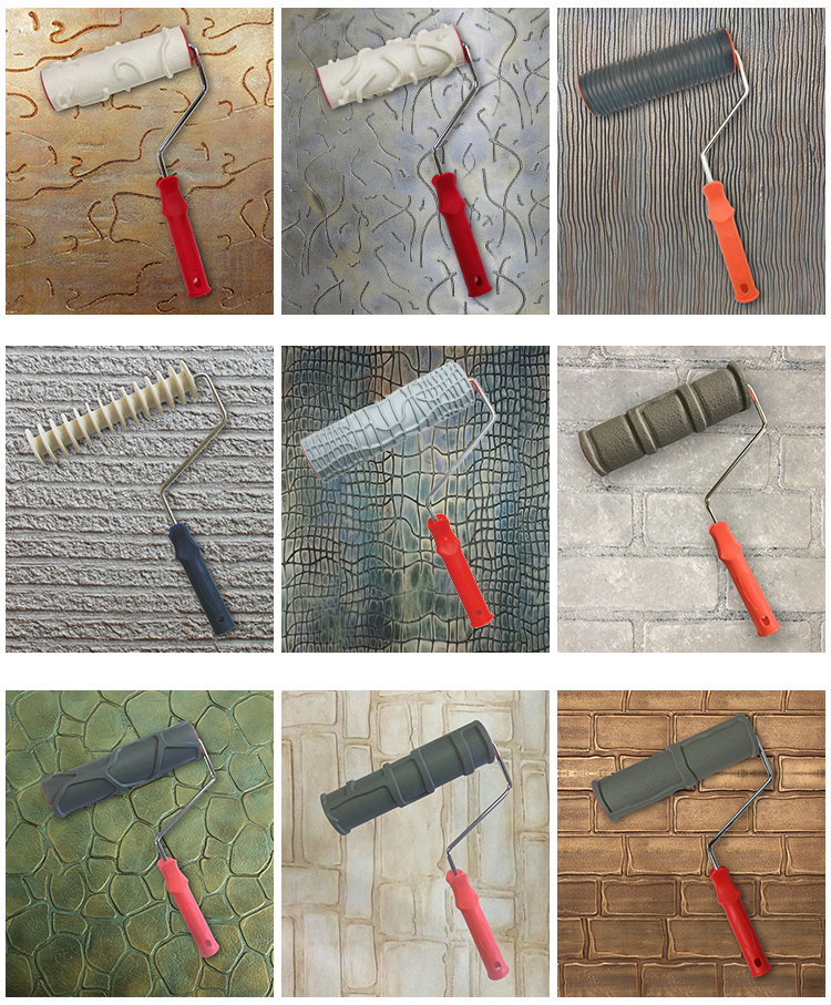 High-quality rubber rollers for painting