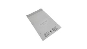 Custom logo printing biodegradable pouch frosted swimwear clothing packaging bag with self adhesive GRS1