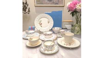 Encounter Moments of Tenderness: A Showcase of the Elegant Charm of Exquisite Ceramic Tableware